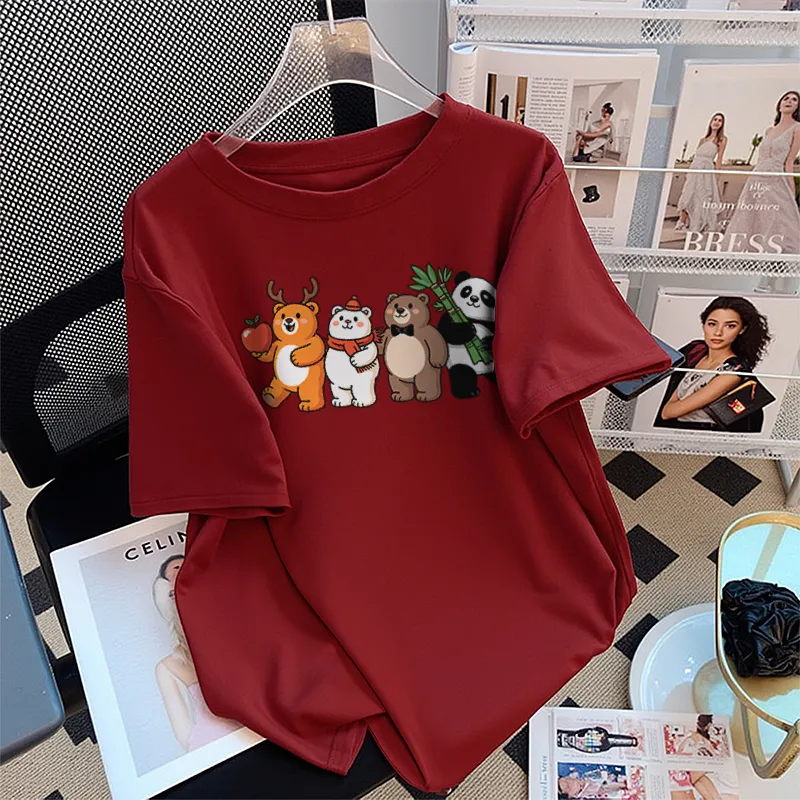 FAIRWHALE T Shirts Women's-8