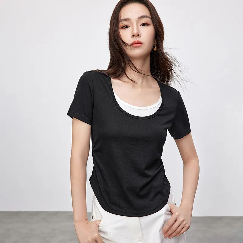 SENTUBILA T Shirts Women's-2
