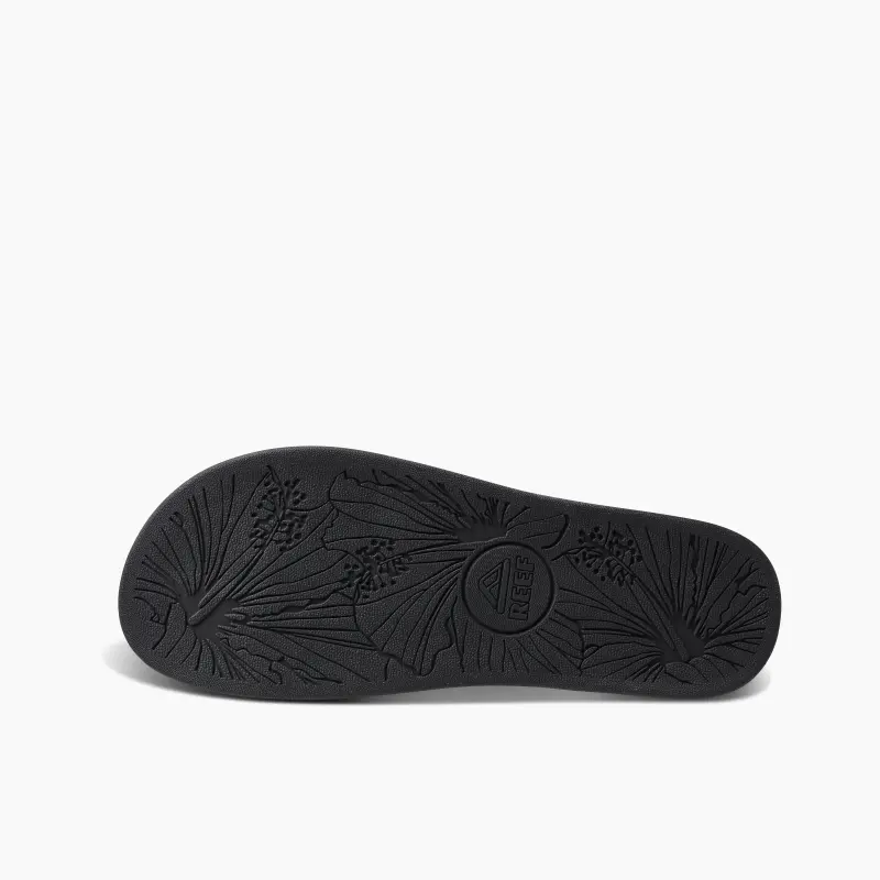 REEF Abrasion-Resistant Flip Flops Women's Black-4