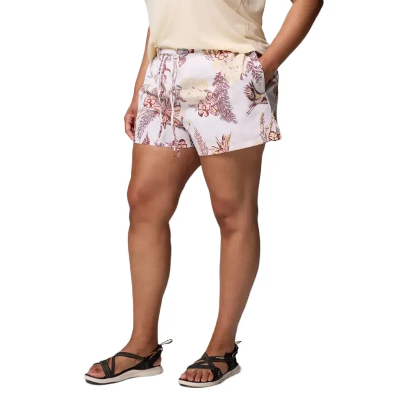 Columbia Bogata Bay Casual Shorts Women's White-2