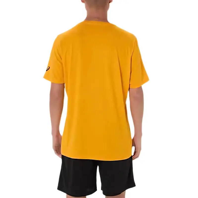 Asics PAINTBRUSH T Shirt Unisex Orange-2