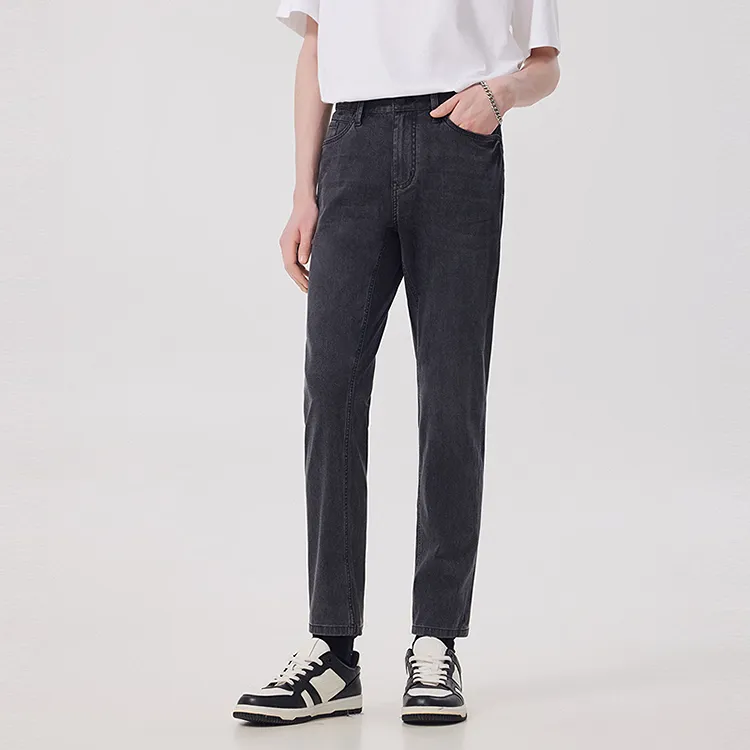 Cabbeen Jeans Men Coal Black 01-3