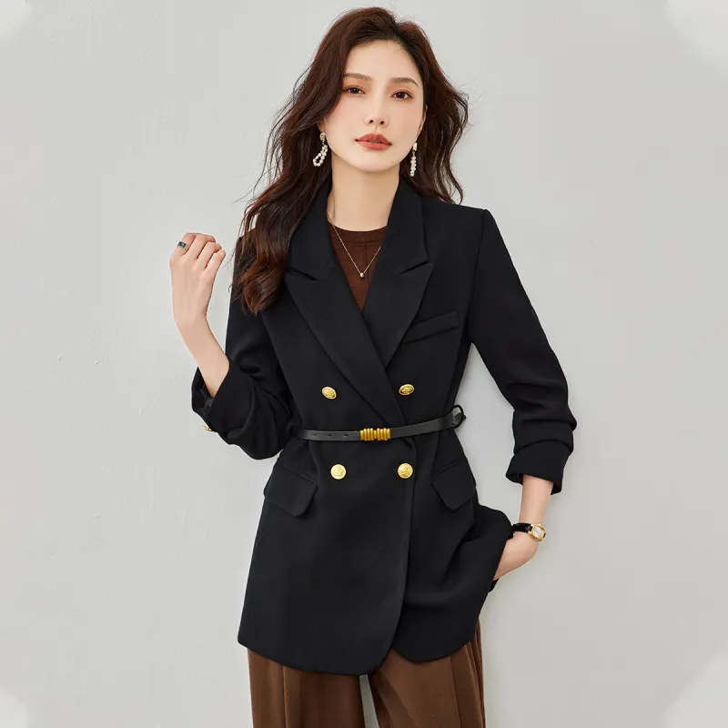 TERRE BLEUE Business Suit Women's Black-1