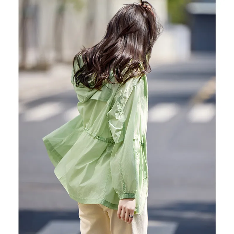 Still Quiet Cropped Coat Women's-5