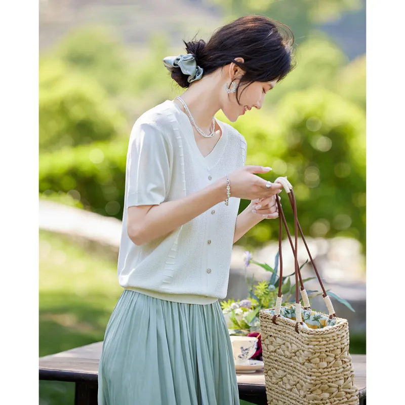TERRE BLEUE Summer Knitwear Women's-6