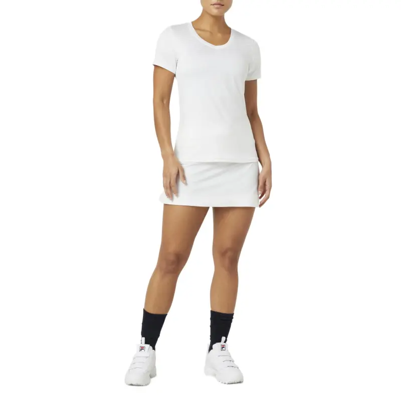 FILA Pickleball Shirt Women's White-3