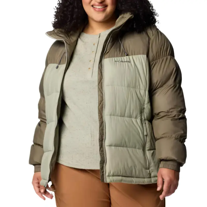 Columbia Pike Lake Jackets Coats Women's Stone Green-2