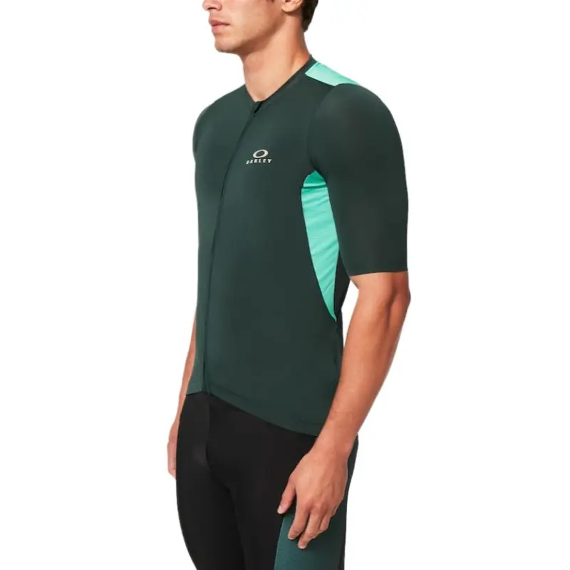 Oakley Endurance Mix Jersey Cycling Clothing Men's Dark Green-5