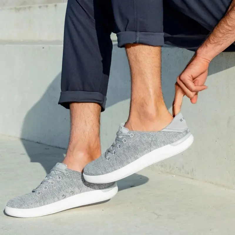 REEF Swellsole Neptune Low-Top Casual Shoes Men Gray-5