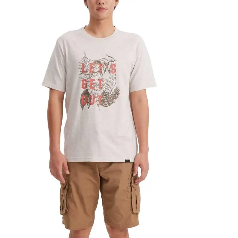 DECATHLON NH100 QUECHUA T Shirt Men's Beige-3