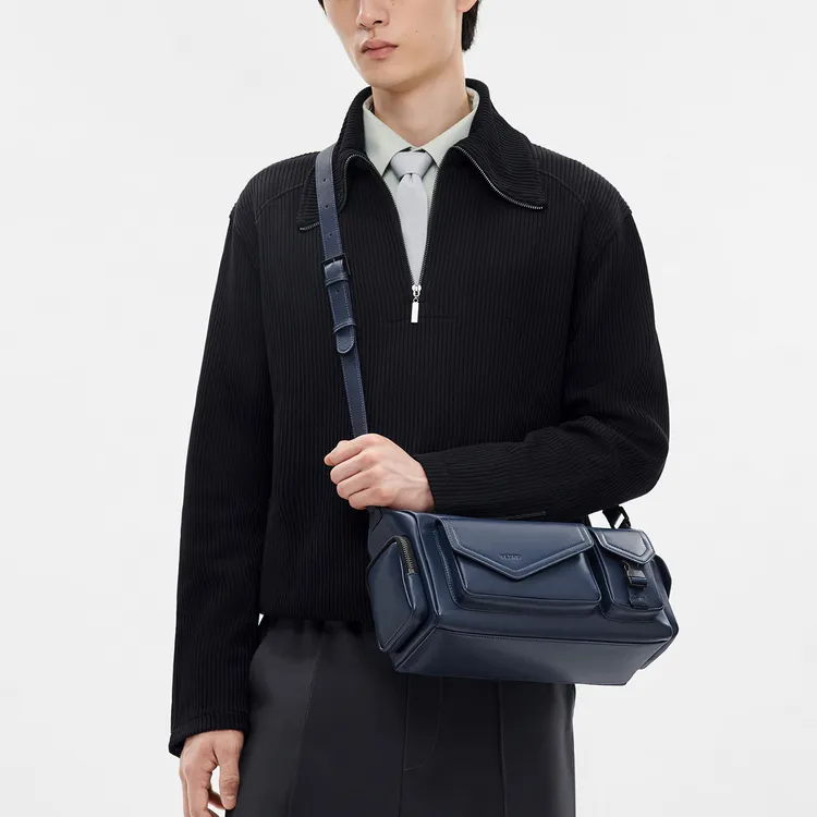 PEDRO Roamer Series Polyurethane Crossbody Bag, Shoulder Bag Men's-9