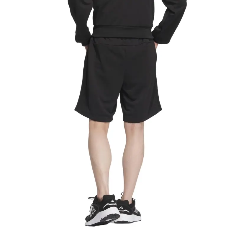 Adidas 3 Stripes Casual Shorts Men's Black-2