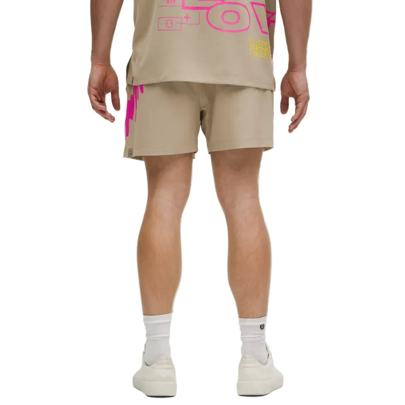 Lululemon Bowline Graphic Pride Casual Shorts Men's Oak-1