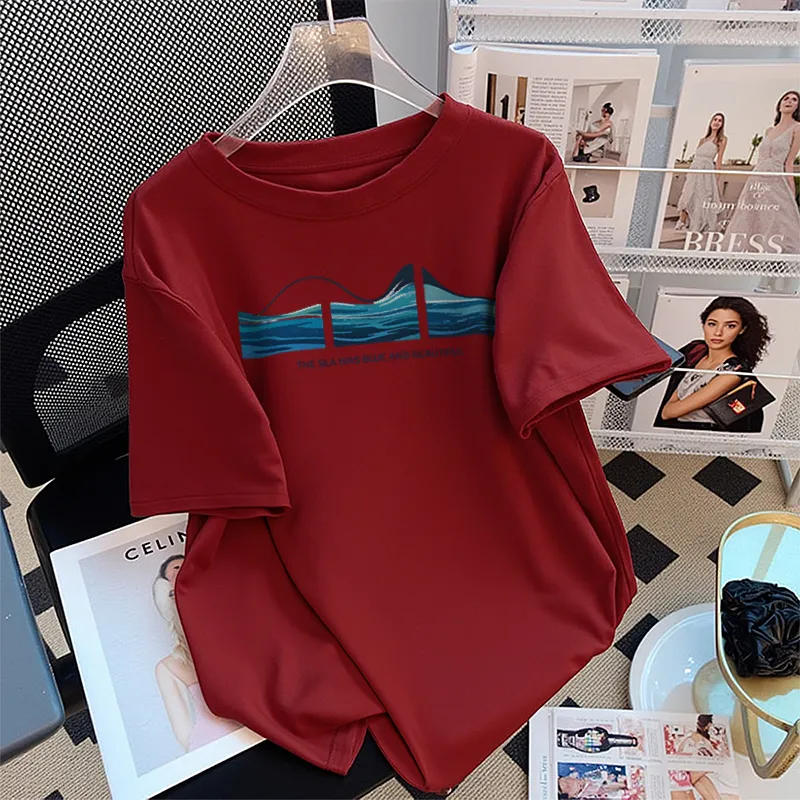 FAIRWHALE T Shirts Women's-8