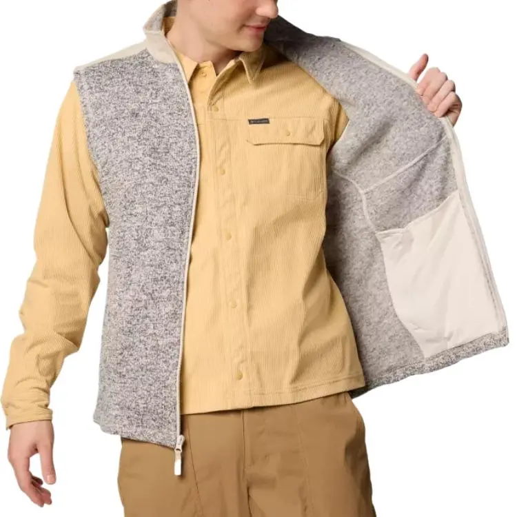 Columbia Sweater Weather Vest Men's Dark Heather-3