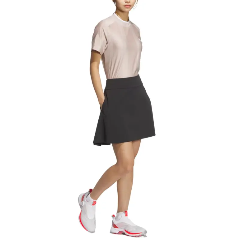 Adidas Casual Short Skirts Women's Black-5