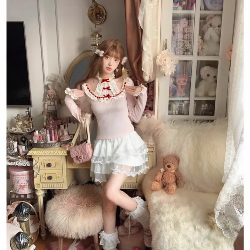 GLEE DIARY Two Piece Skirt Sets Women's-2