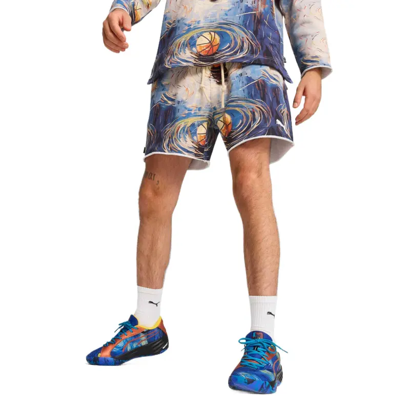 PUMA Shorts De Básquetbol Para Hombre Dylan Exhibit-2