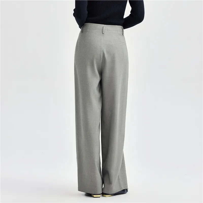 UNIQLO Suit Trouser Women's Heather Gray-6