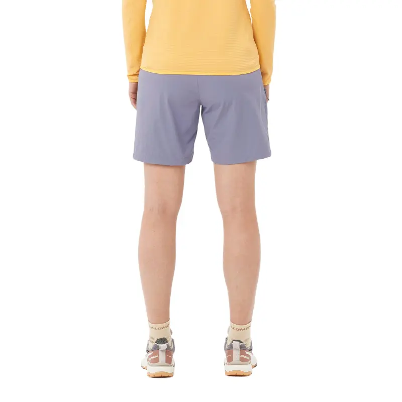 SALOMON WAYFARER Casual Shorts Women's _Argument Blue Granite Color-1