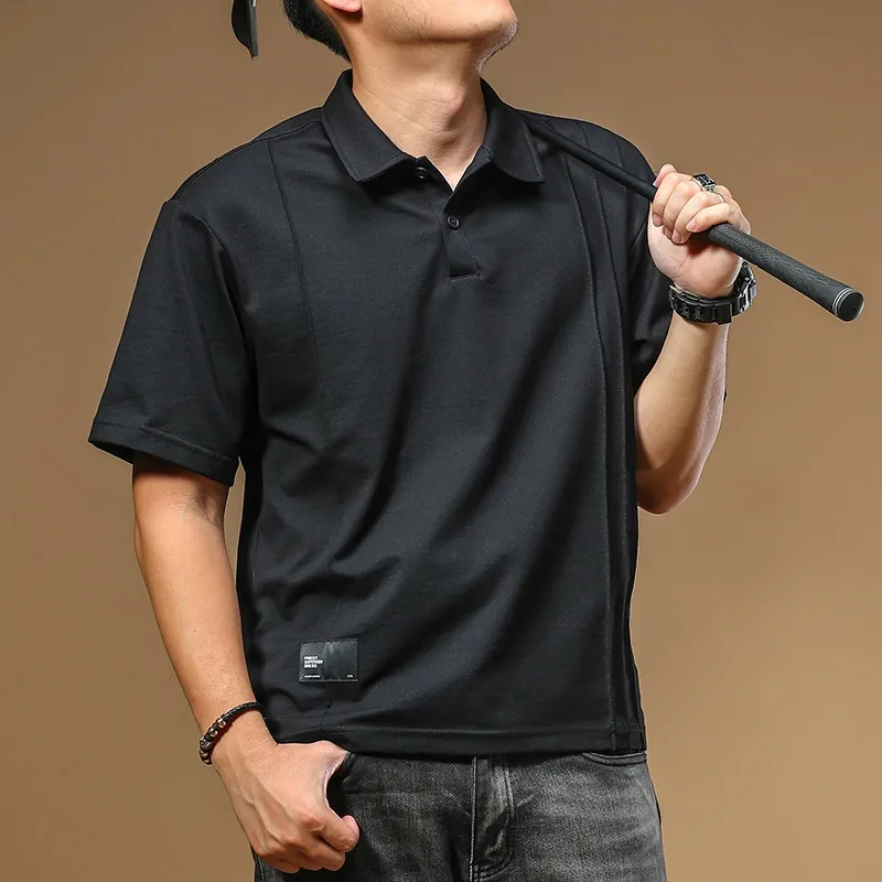 Seasonal Words Polo Shirt Men's-1