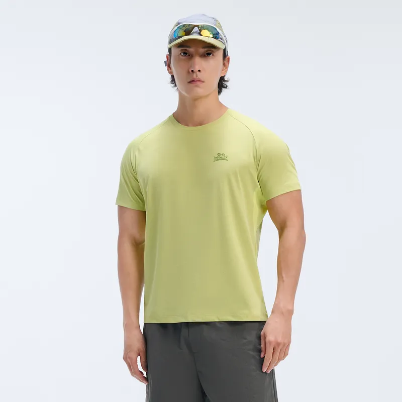 LONSDALE T Shirt Men's Neon Green-3
