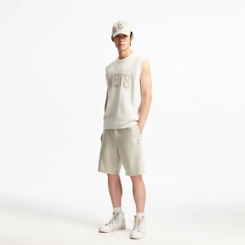 JACK JONES· x NBA Casual Shorts Men's C00 Ecru-3