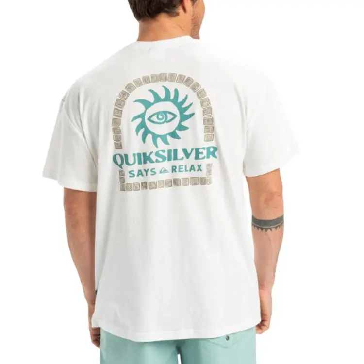 Quiksilver CLSunPower T Shirt Men's White-3