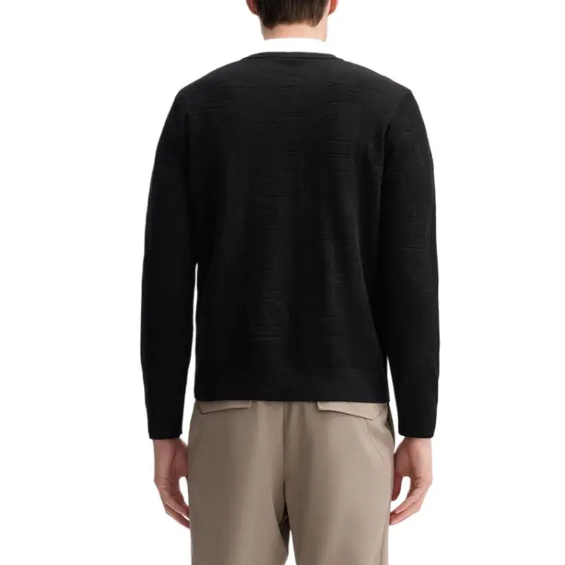 FILA Sweaters Men Jet Black-3