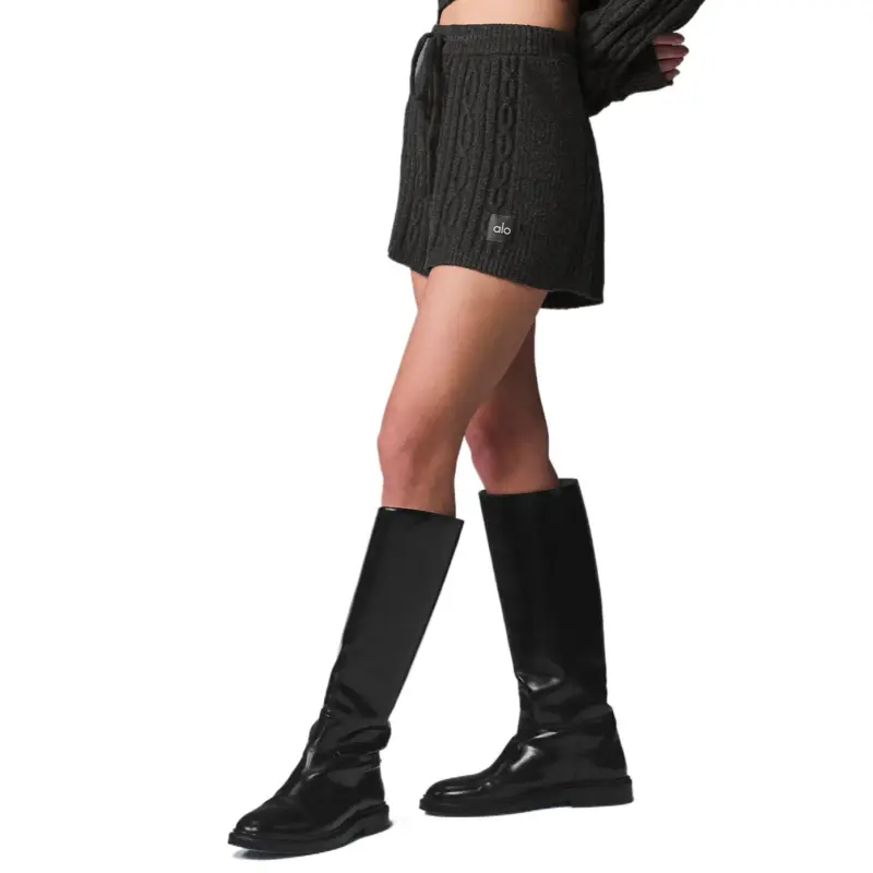Alo Yoga Cable Knit Short Casual Shorts Women's-6
