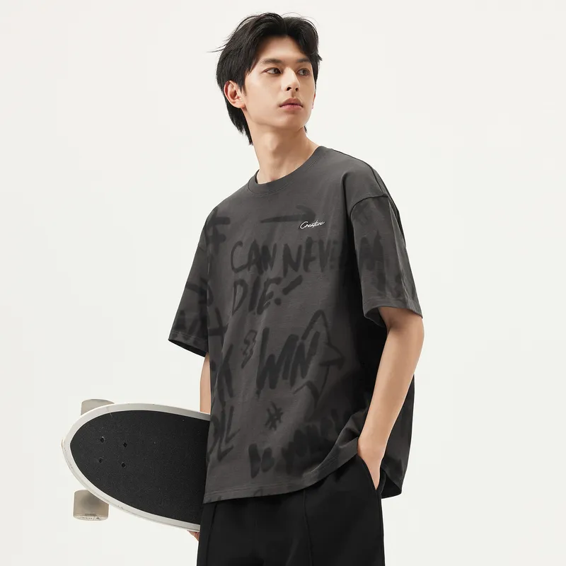 Gxg Jeans T Shirts Men Dark Gray-3