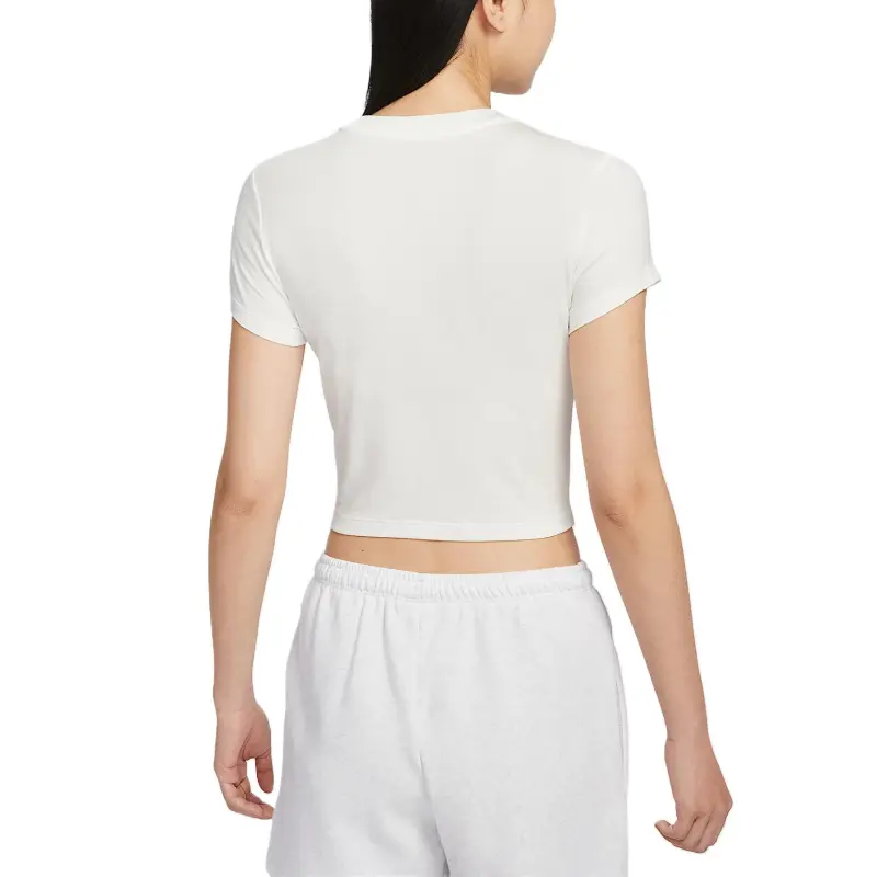 Nike Sportswear Regular T Shirt Women's Sail White-1