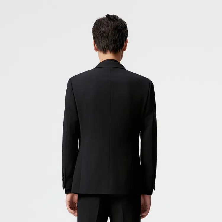 PEACEBIRD MEN Business Suits Men Black 1 Slim Fit-2