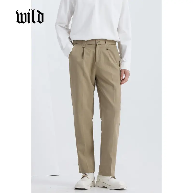 WILD LEADER Casual Pants Men-2