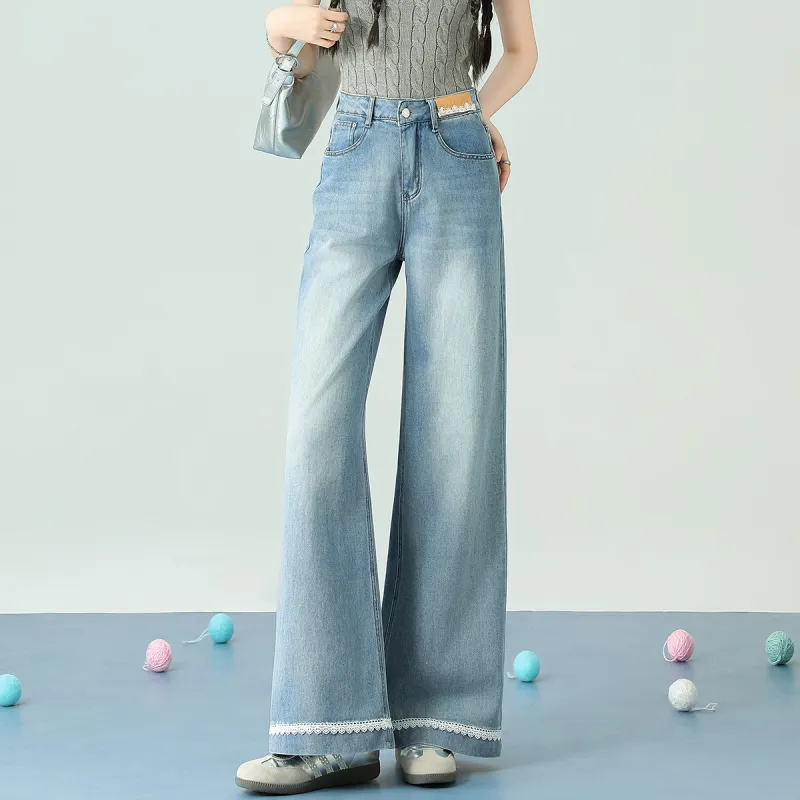 FAWENXIANGZI Spring, Summer, Fall Jeans Women's-7