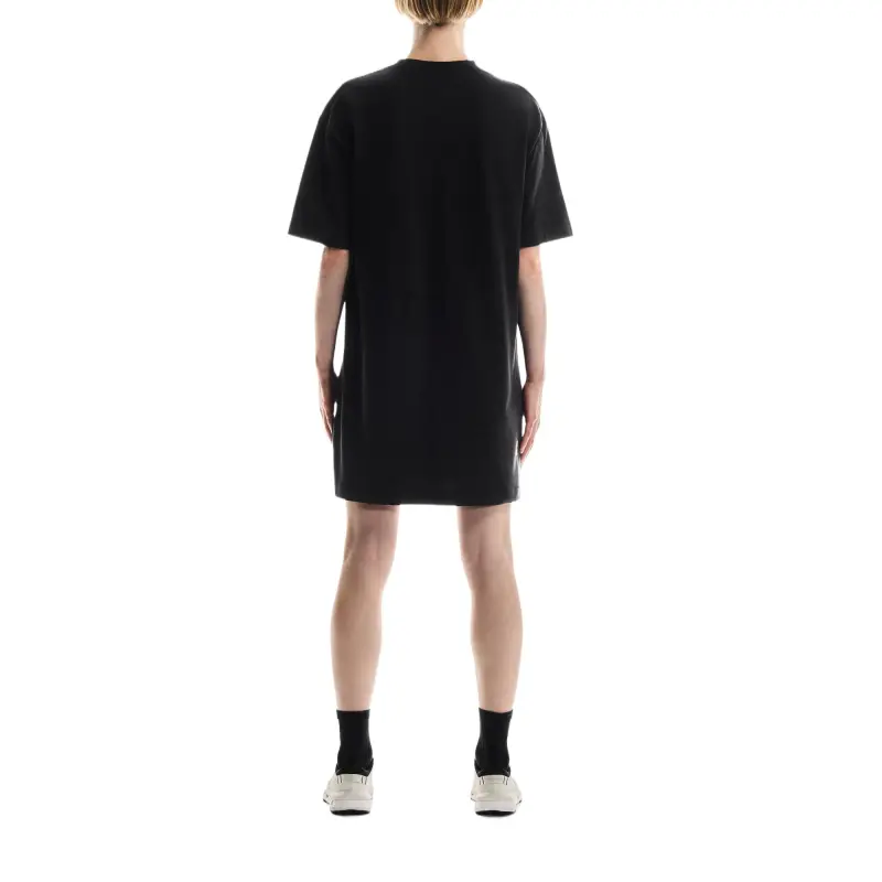 On Club Short Sleeved Dress Women's Black-2