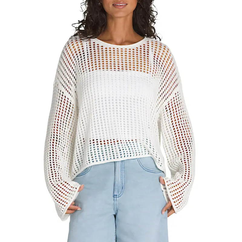 Vans Sweaters Women's White-1