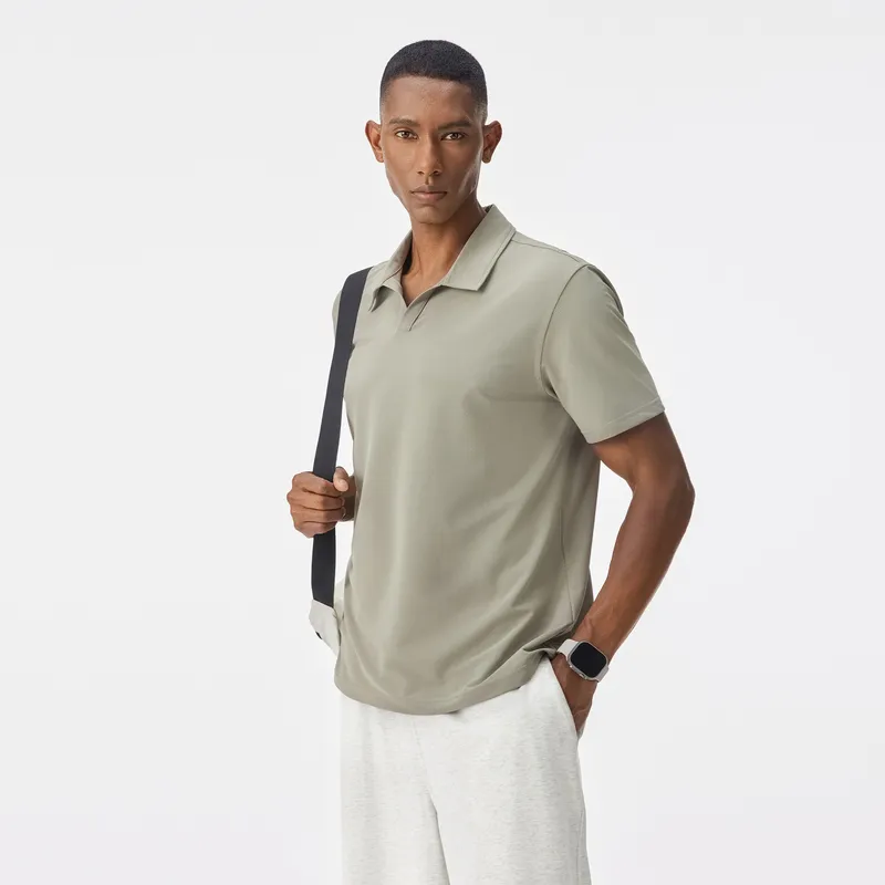 Bodydream Polo Shirts Unisex Khaki Green-5