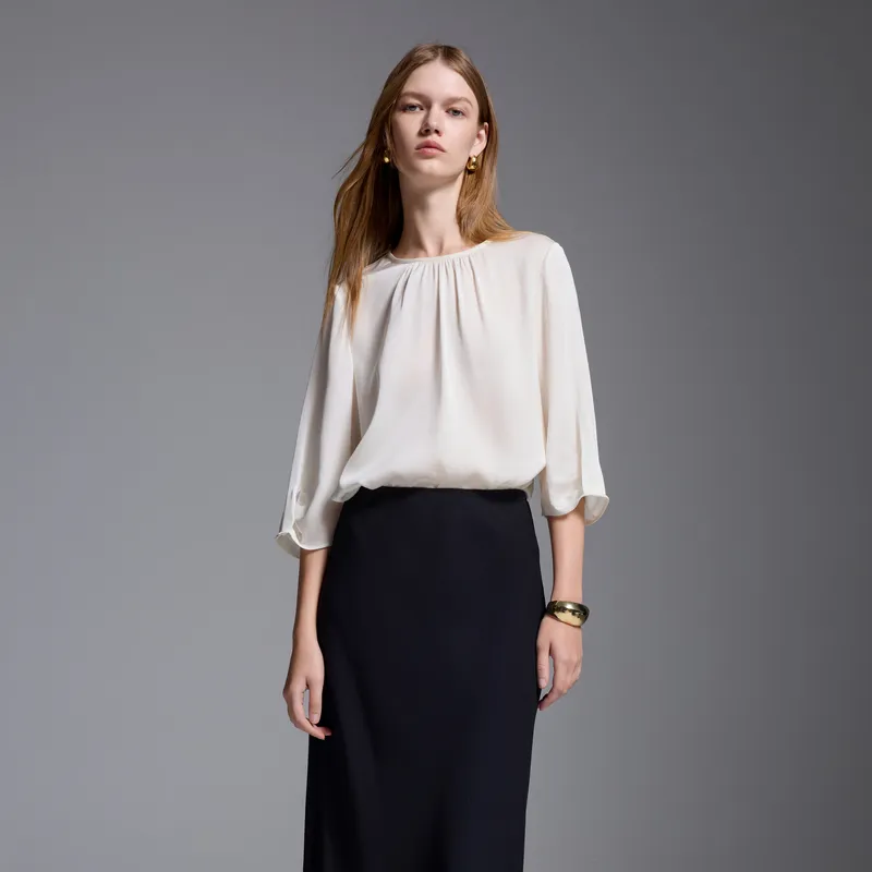 3COLOUR Shirts Women's Ecru-3