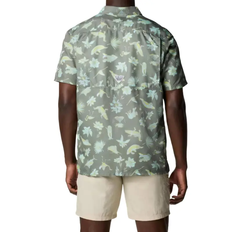Columbia PFG Super Slack Tide Shirt Men's Cypress Color-1