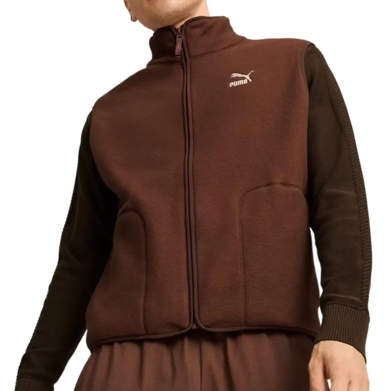 PUMA CLASSICS WarmCELL Vest Men's Brown-2