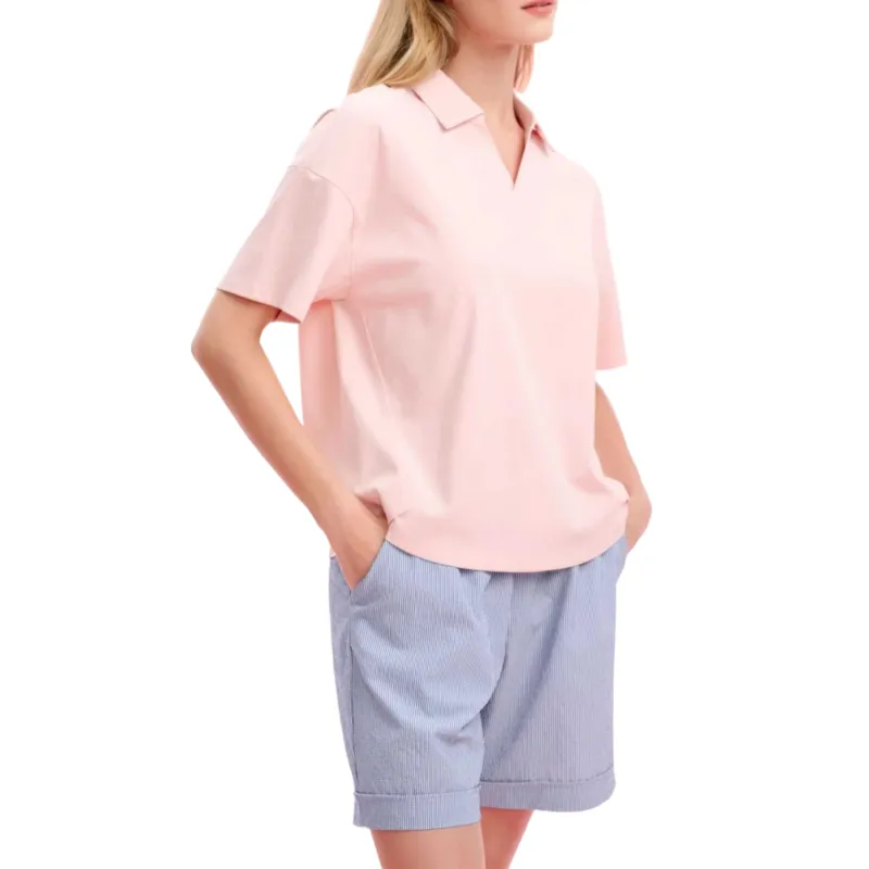 NAUTICA SS25 Drop Shoulder Sleeve T Shirt Women's-1