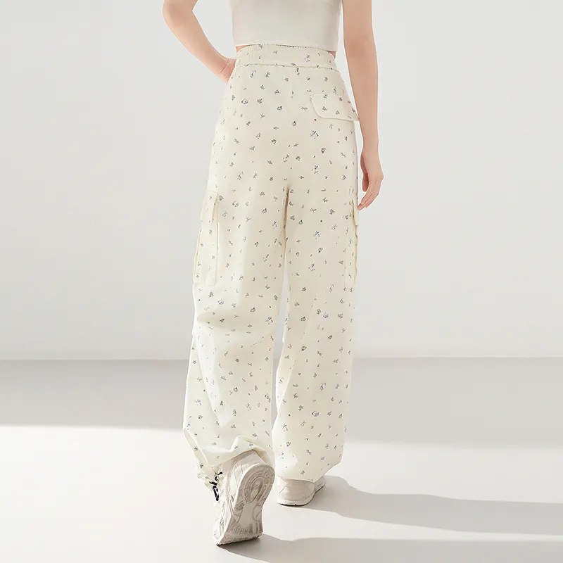 LEDIN Casual Pants Women's Cannoli Cream-6
