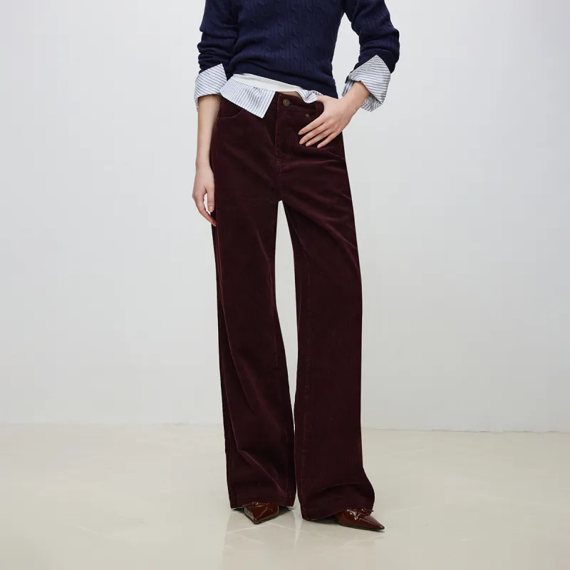 ONLY Casual Pants Women's E16 Elderberry Berry Purple-2