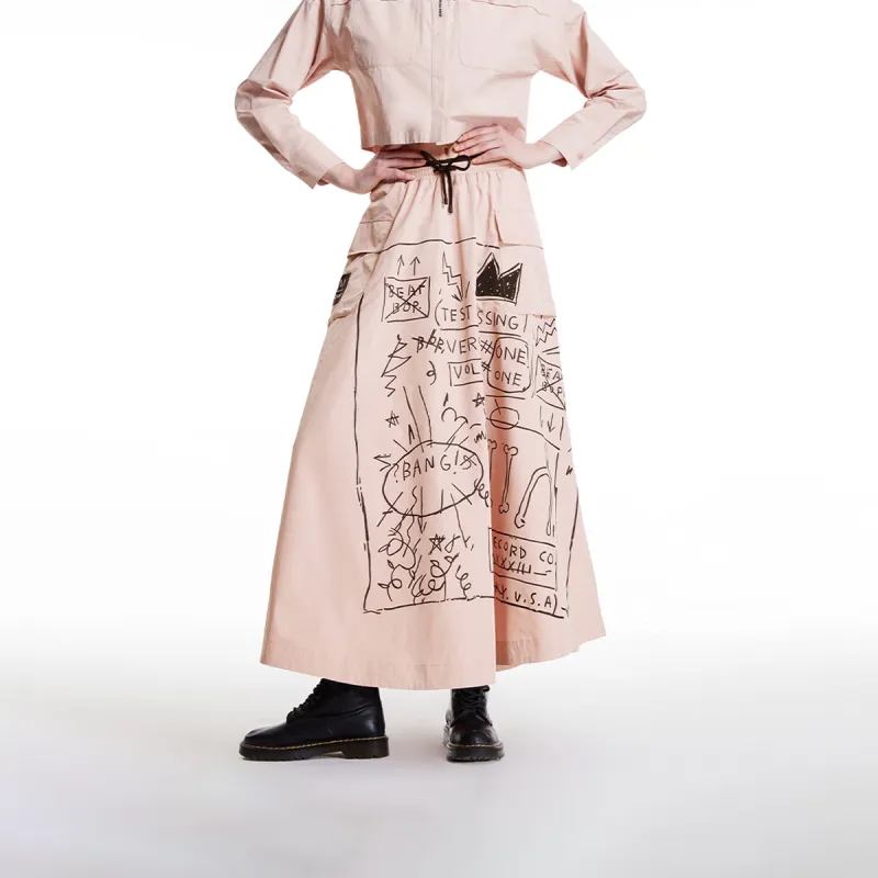 SEASON HIGH x BQS Casual Long Skirt Women's-2