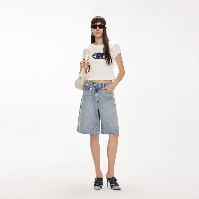 ONLY T Shirt Women's A43 Cream White-3