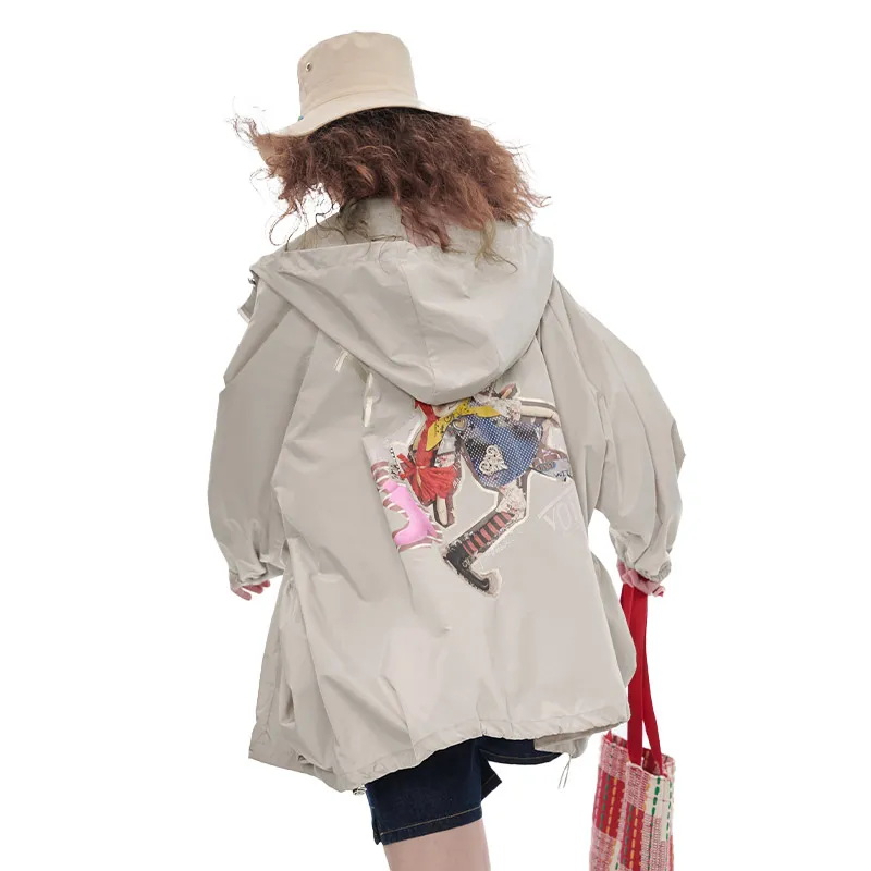ELF SACK Trench Coats Women's-5
