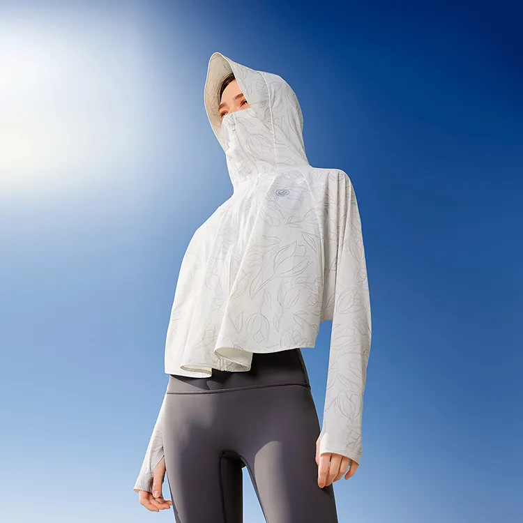 BOSIDENG Sun Series Cooling Super Light Breathable Sun Protection UV Protection Sun Protection Clothing Women's-28