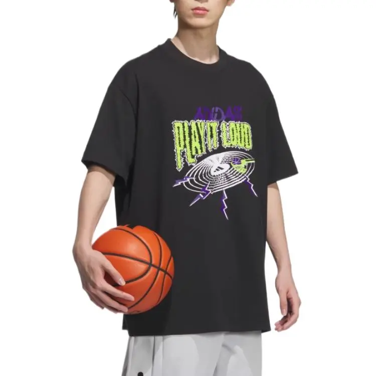 Adidas SS25 T-Shirt Men's Black-3