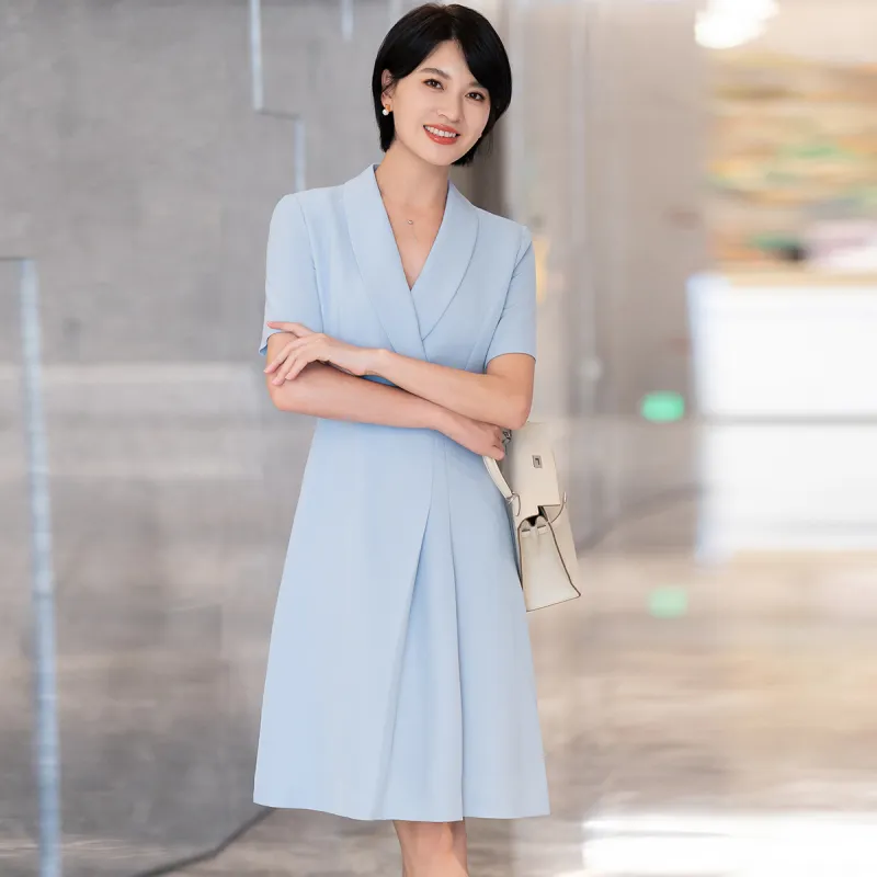 ONE SHALLOW Short Sleeved Dresses Women's-3